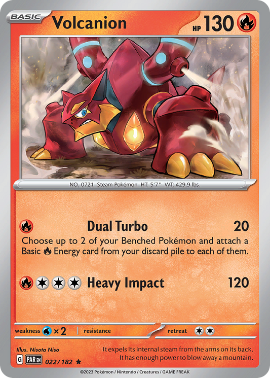 Volcanion - 22/182 Paradox Rift