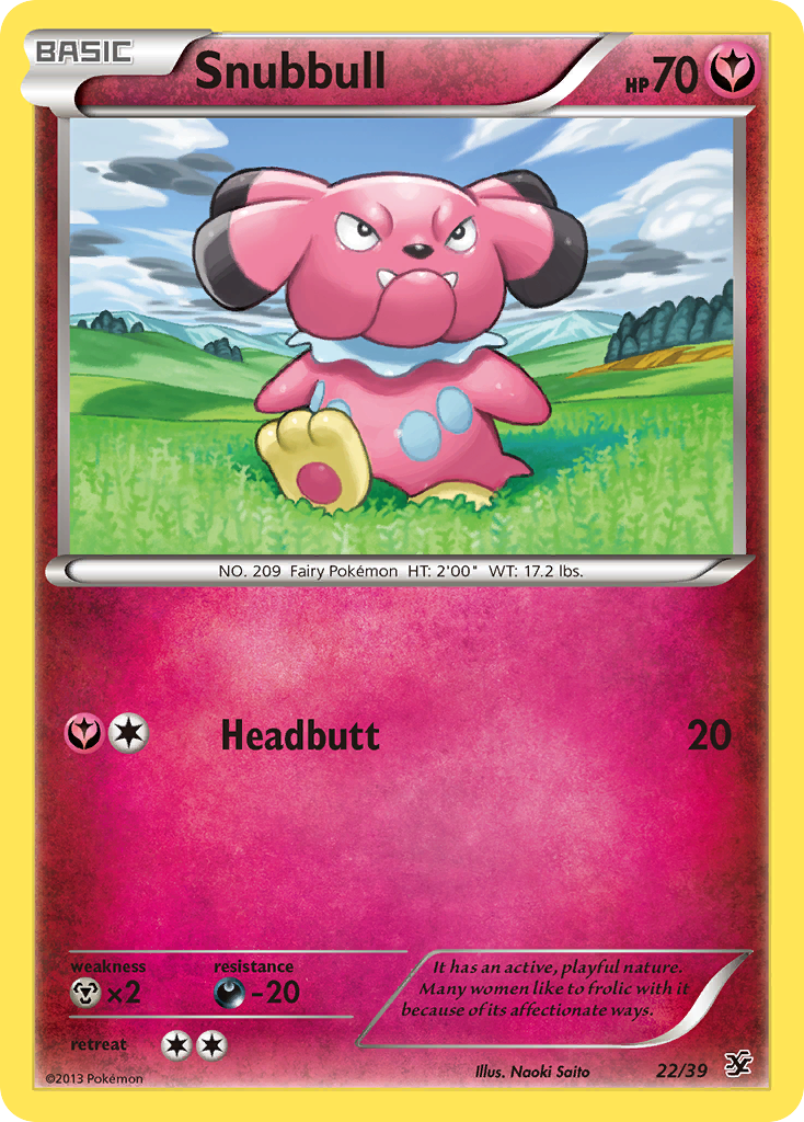 Snubbull - 22/39 Kalos Starter Set