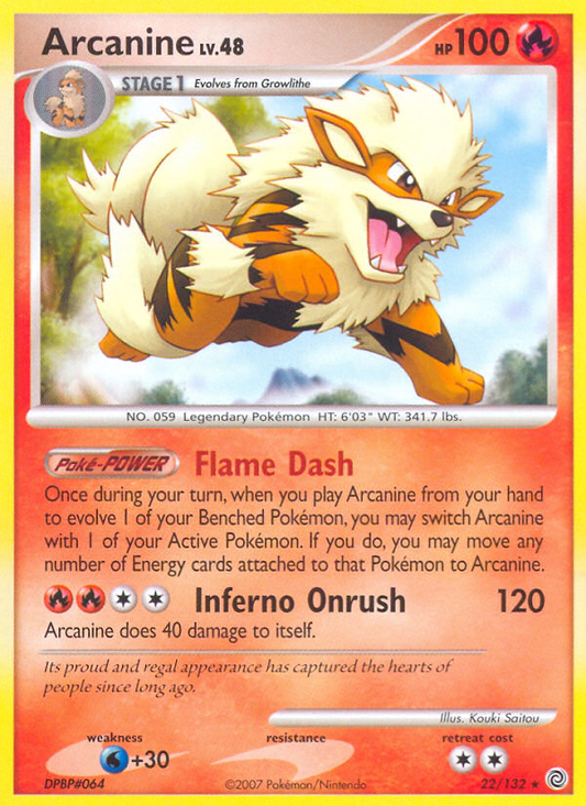 Arcanine - 22/132 Secret Wonders