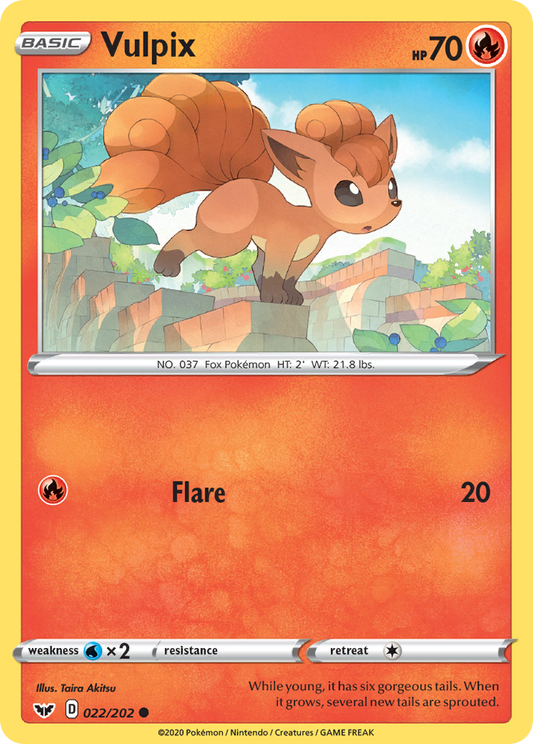 Vulpix - 22/202 Sword & Shield