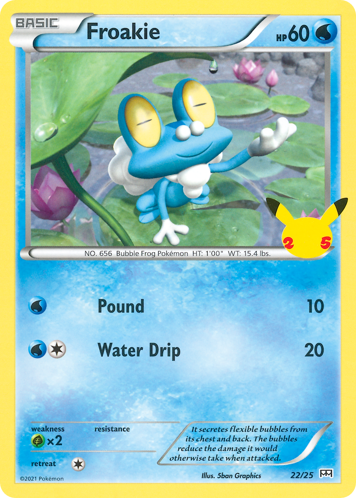 Froakie - 22/25 McDonald's Collection 2021