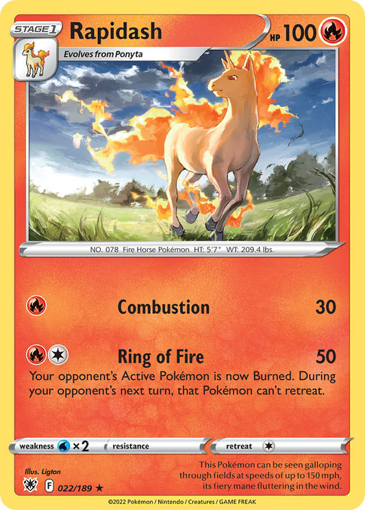 Rapidash - 22/189 Astral Radiance