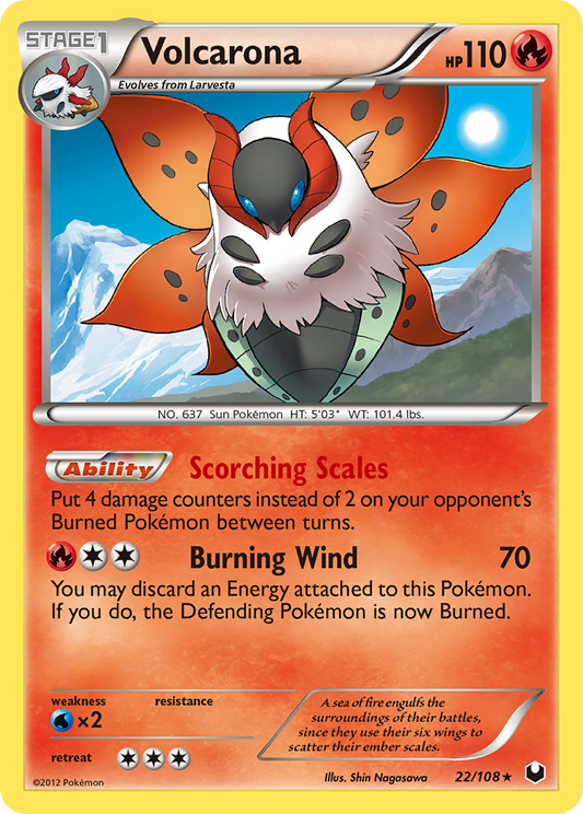 Volcarona - 22/108 Dark Explorers