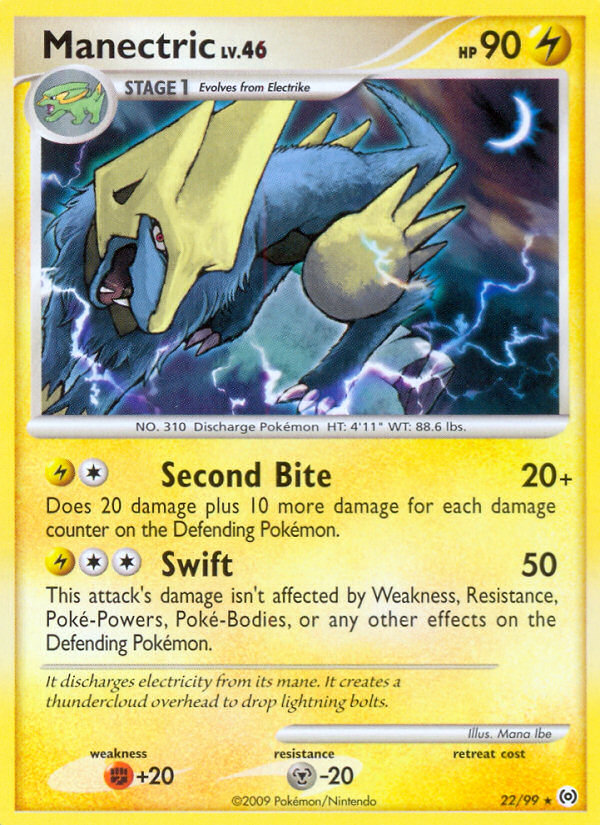 Manectric - 22/99 Arceus