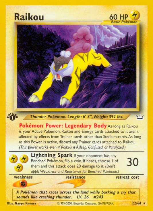 Raikou - 22/64 Neo Revelation