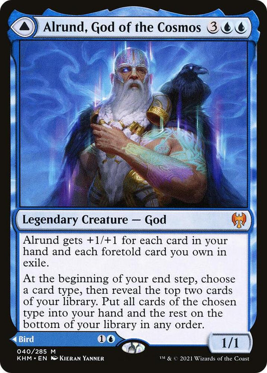Alrund, God of the Cosmos [Kaldheim] 40