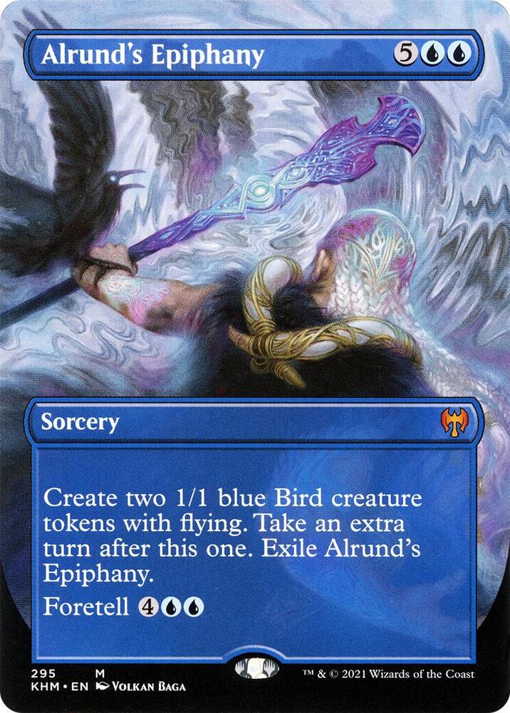 Alrund's Epiphany (Borderless) [Kaldheim] 295