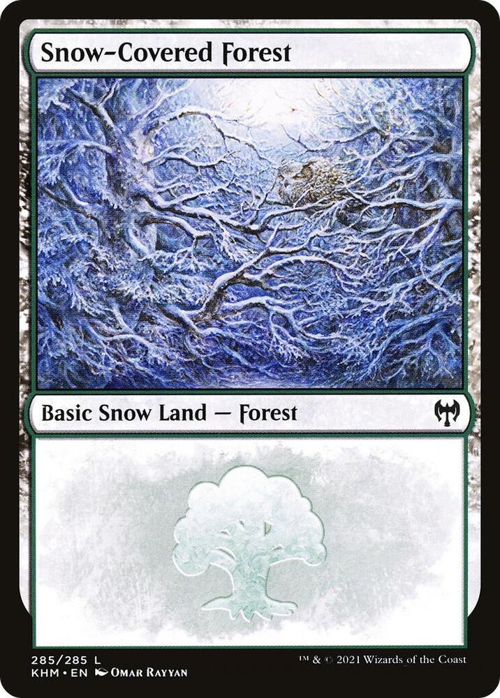 Snow-Covered Forest (285) [Kaldheim] 285