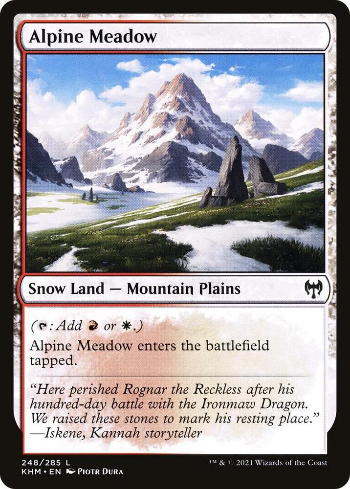 Alpine Meadow [Kaldheim] 248