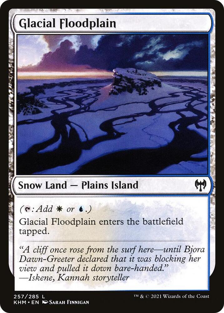 Glacial Floodplain [Kaldheim] 257