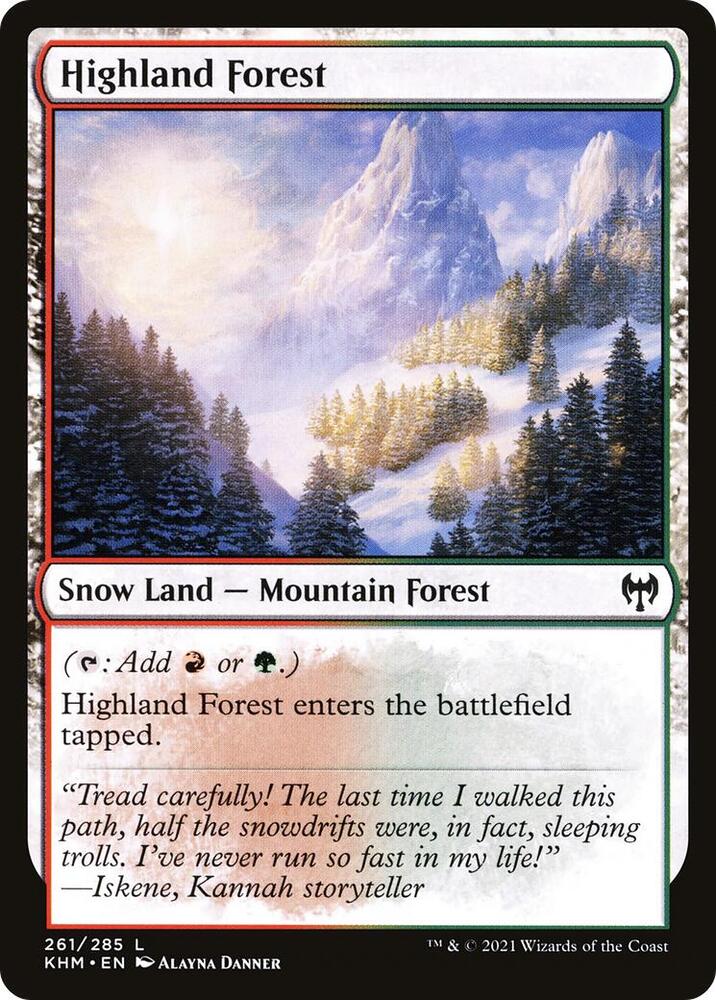 Highland Forest [Kaldheim] 261