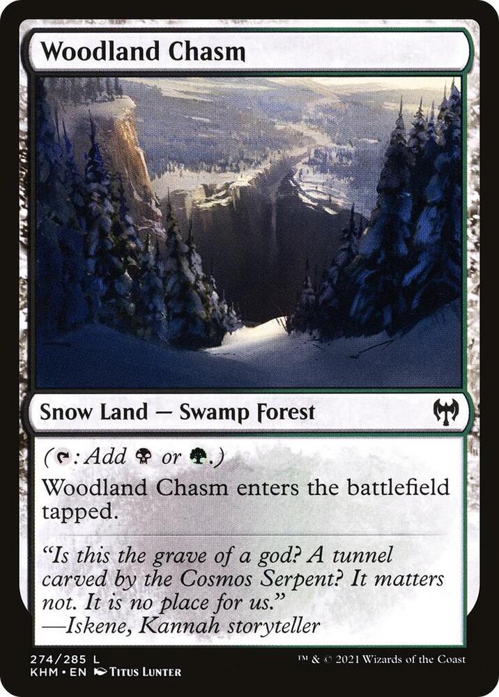 Woodland Chasm [Kaldheim] 274