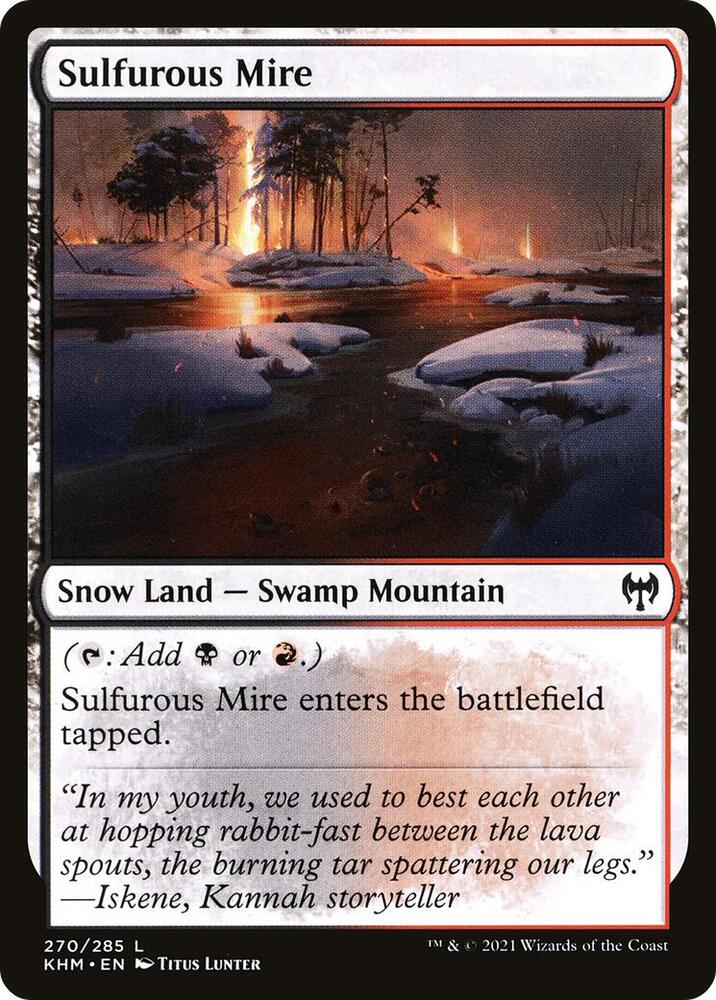 Sulfurous Mire [Kaldheim] 270
