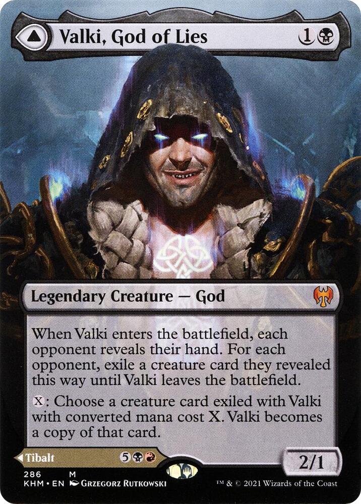 Valki, God of Lies (Borderless) [Kaldheim] 286