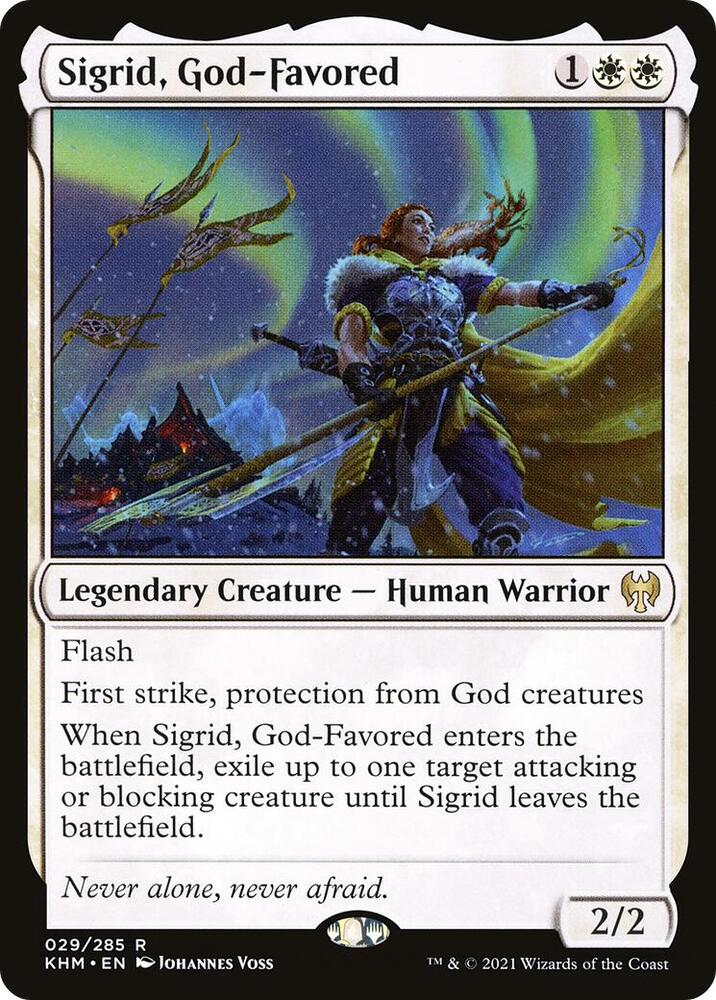 Sigrid, God-Favored [Kaldheim] 29