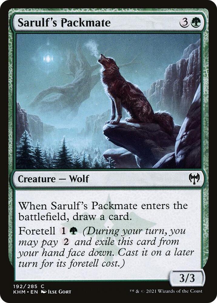 Sarulf's Packmate [Kaldheim] 192
