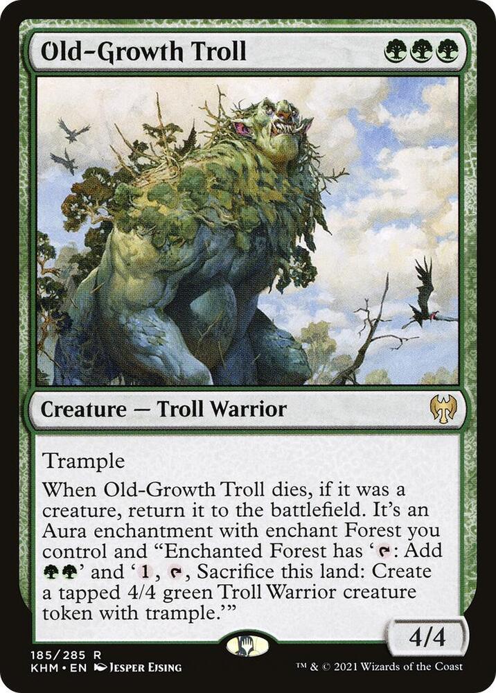 Old-Growth Troll [Kaldheim] 185
