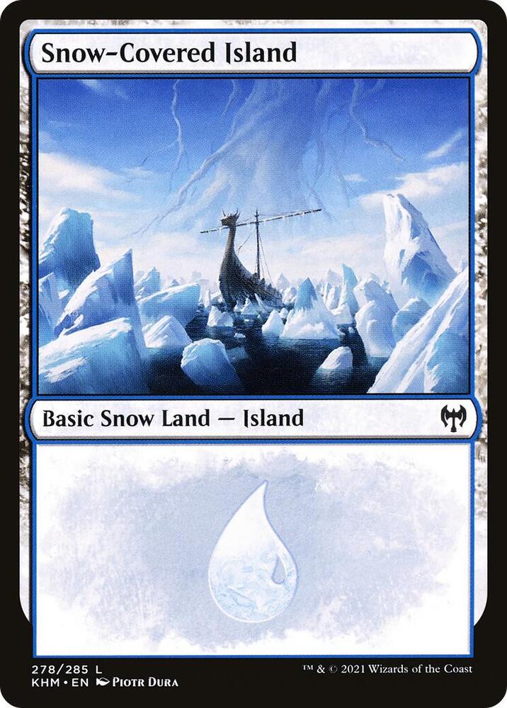 Snow-Covered Island (278) [Kaldheim] 278