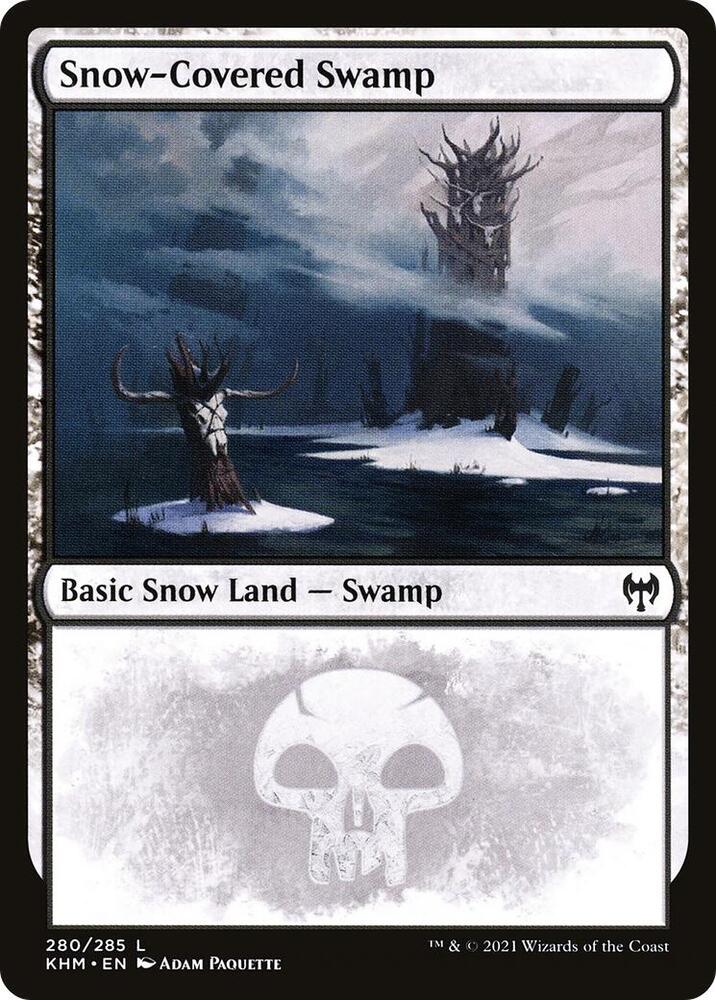 Snow-Covered Swamp (280) [Kaldheim] 280
