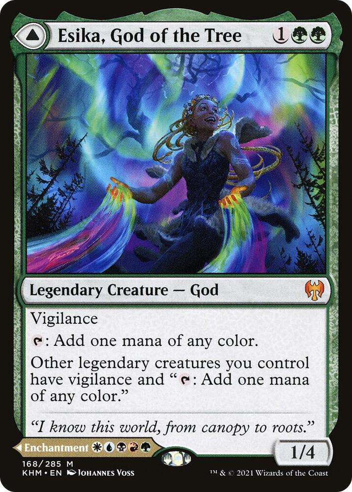 Esika, God of the Tree [Kaldheim] 168