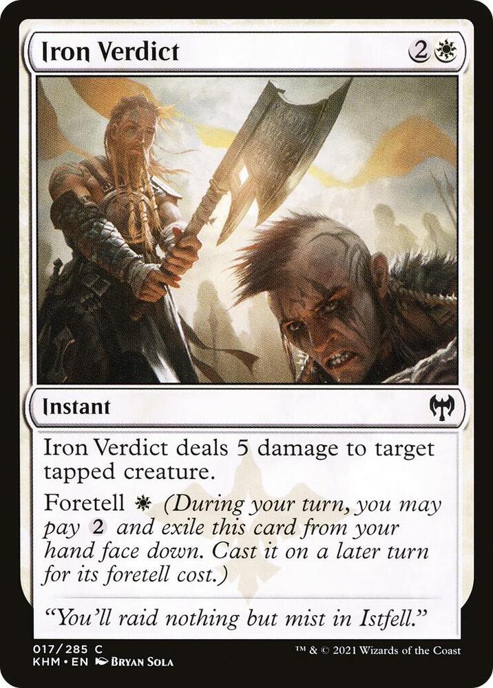 Iron Verdict [Kaldheim] 17