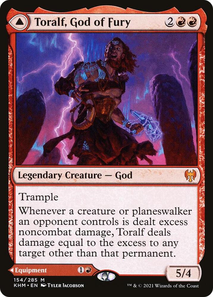 Toralf, God of Fury [Kaldheim] 154