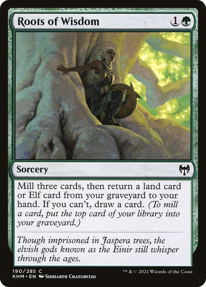 Roots of Wisdom [Kaldheim] 190