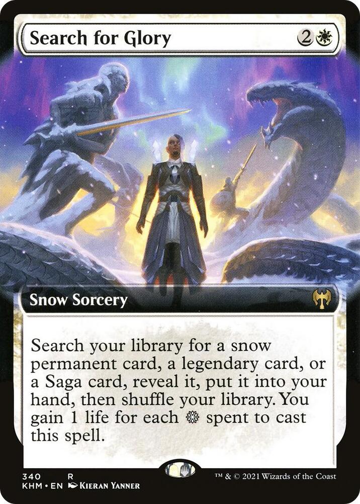 Search for Glory (Extended Art) [Kaldheim] 340