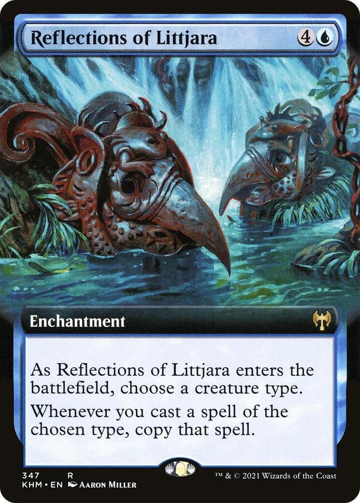 Reflections of Littjara (Extended Art) [Kaldheim] 347