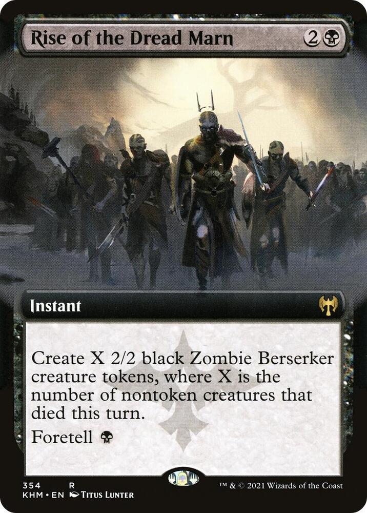 Rise of the Dread Marn (Extended Art) [Kaldheim] 354