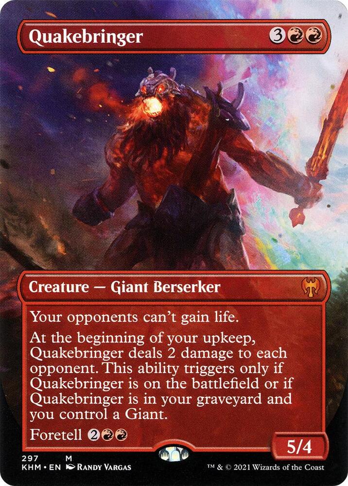 Quakebringer (Borderless) [Kaldheim] 297