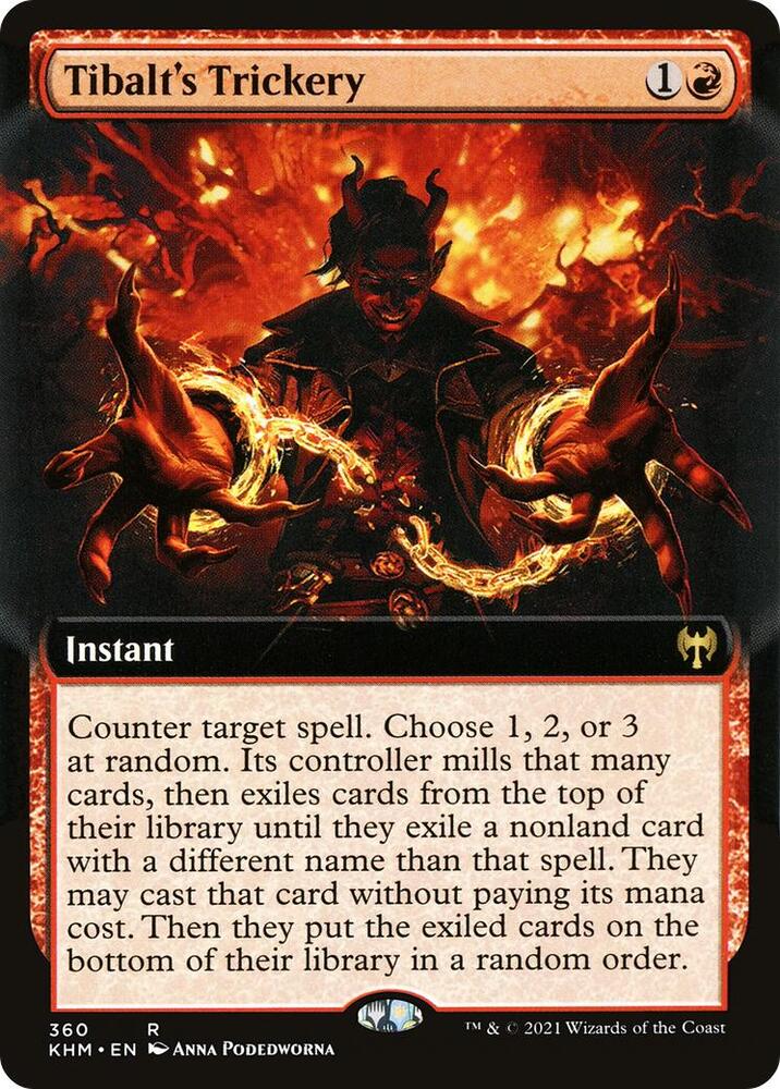 Tibalt's Trickery (Extended Art) [Kaldheim] 360
