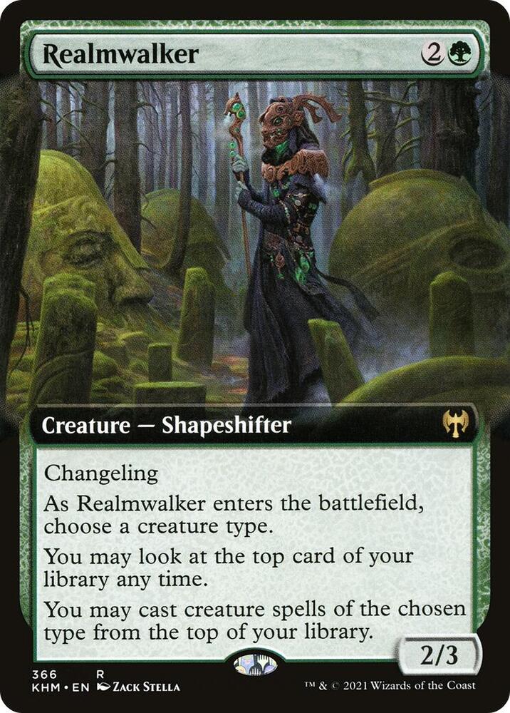 Realmwalker (Extended Art) [Kaldheim] 366