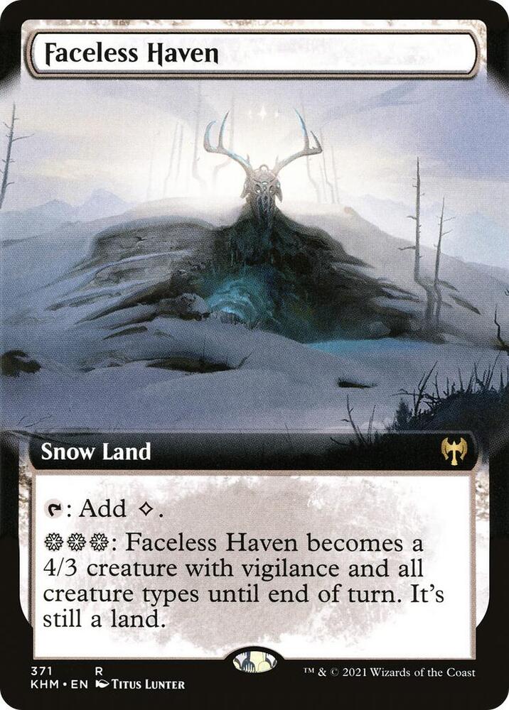 Faceless Haven (Extended Art) [Kaldheim] 371