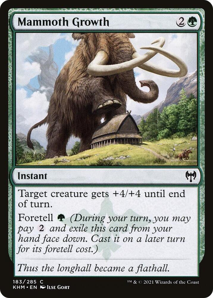 Mammoth Growth [Kaldheim] 183