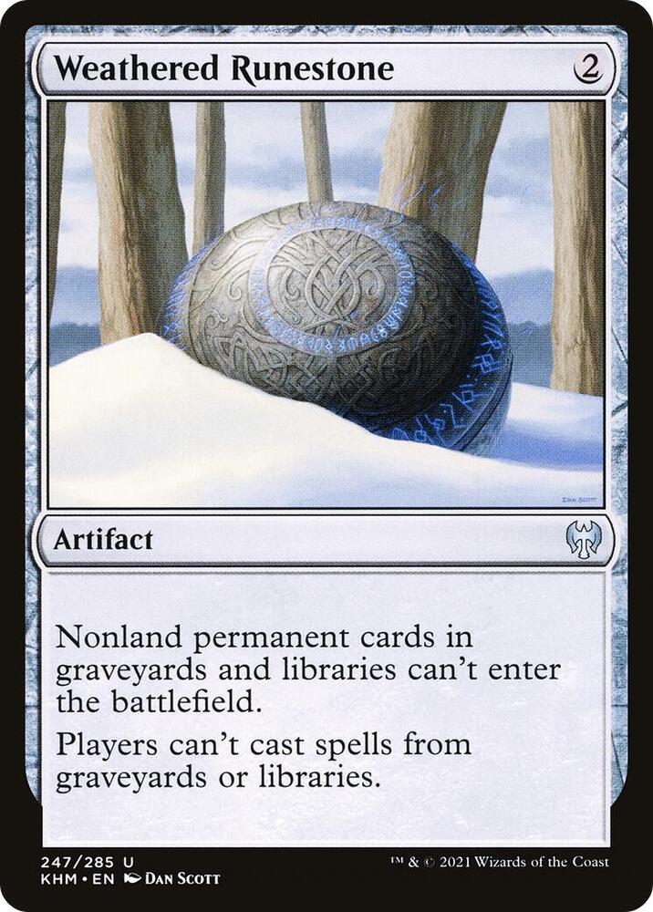 Weathered Runestone [Kaldheim] 247