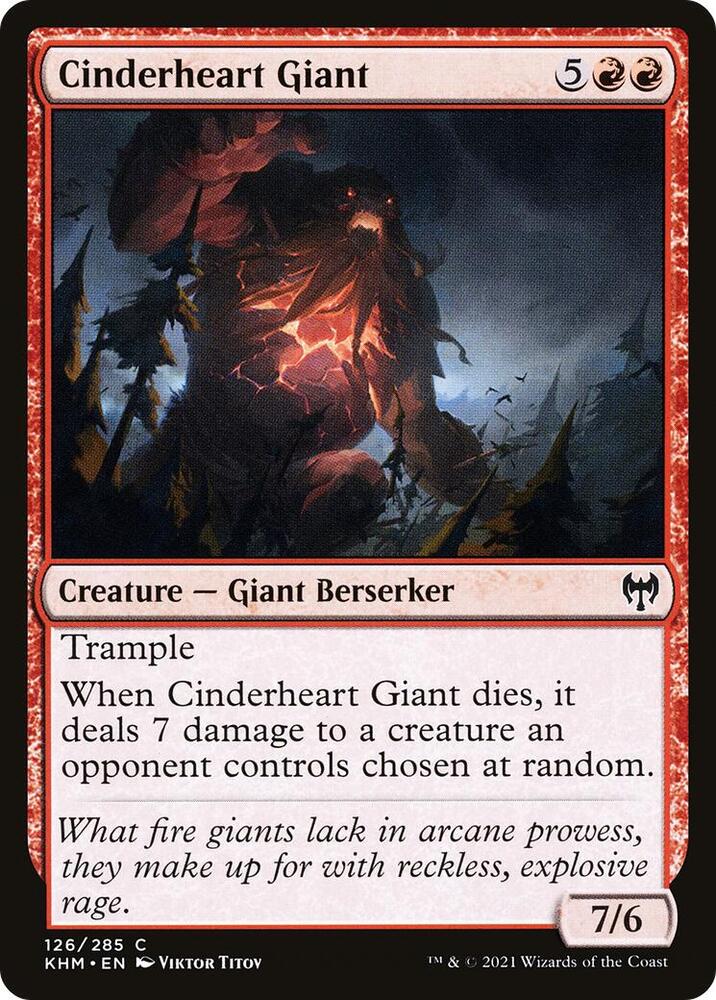 Cinderheart Giant [Kaldheim] 126