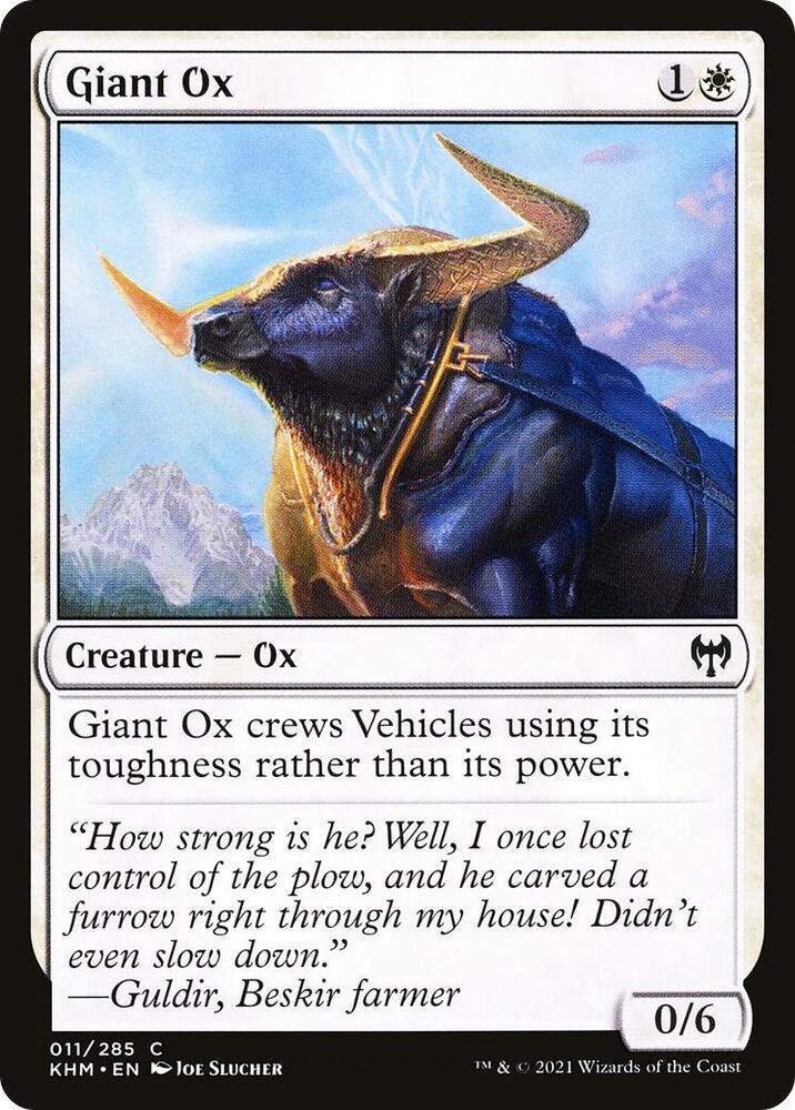 Giant Ox [Kaldheim] 11