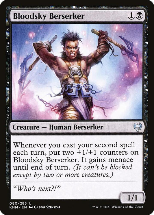 Bloodsky Berserker [Kaldheim] 80