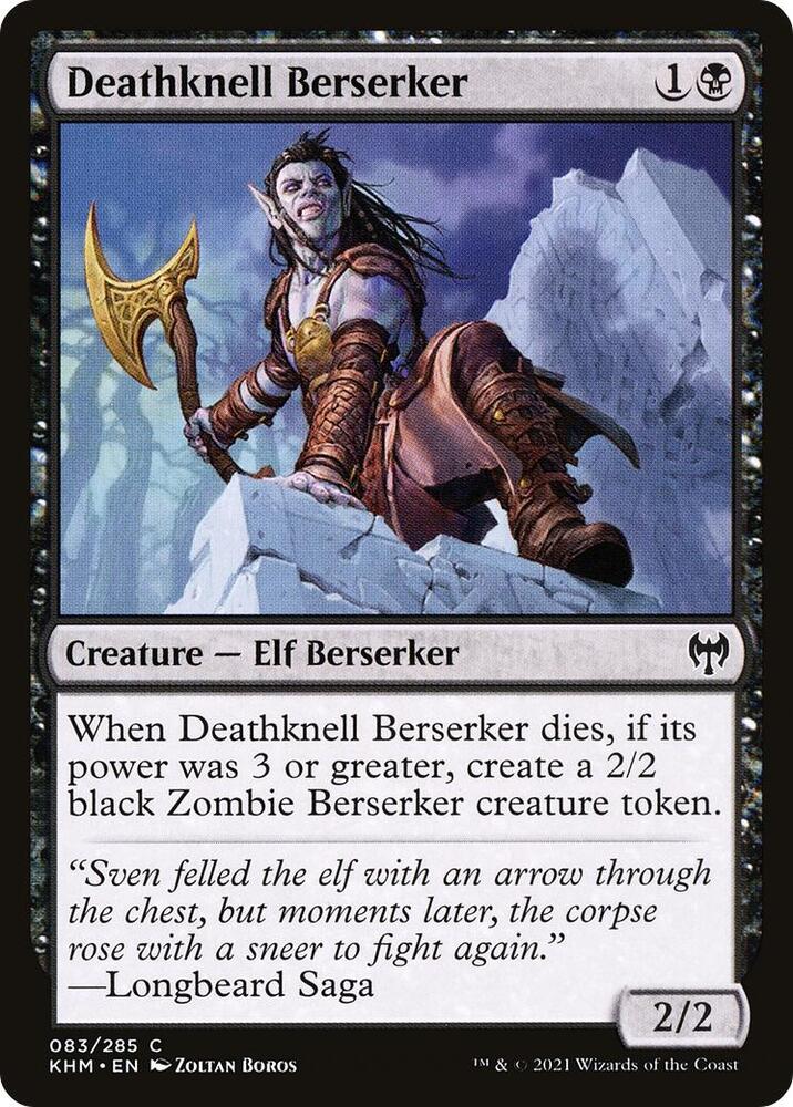 Deathknell Berserker [Kaldheim] 83