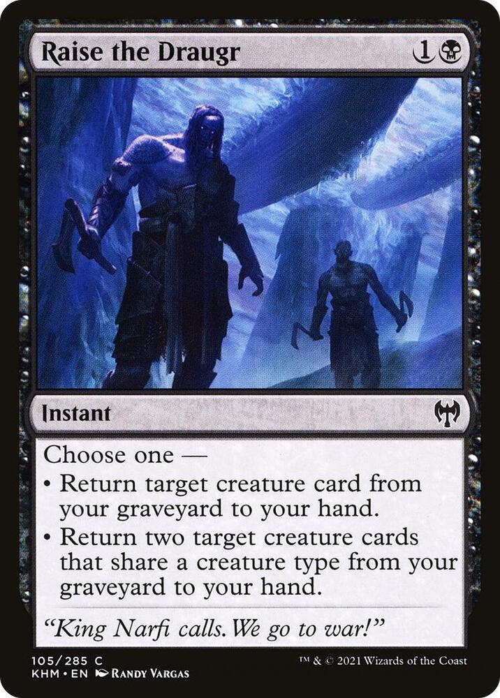 Raise the Draugr [Kaldheim] 105