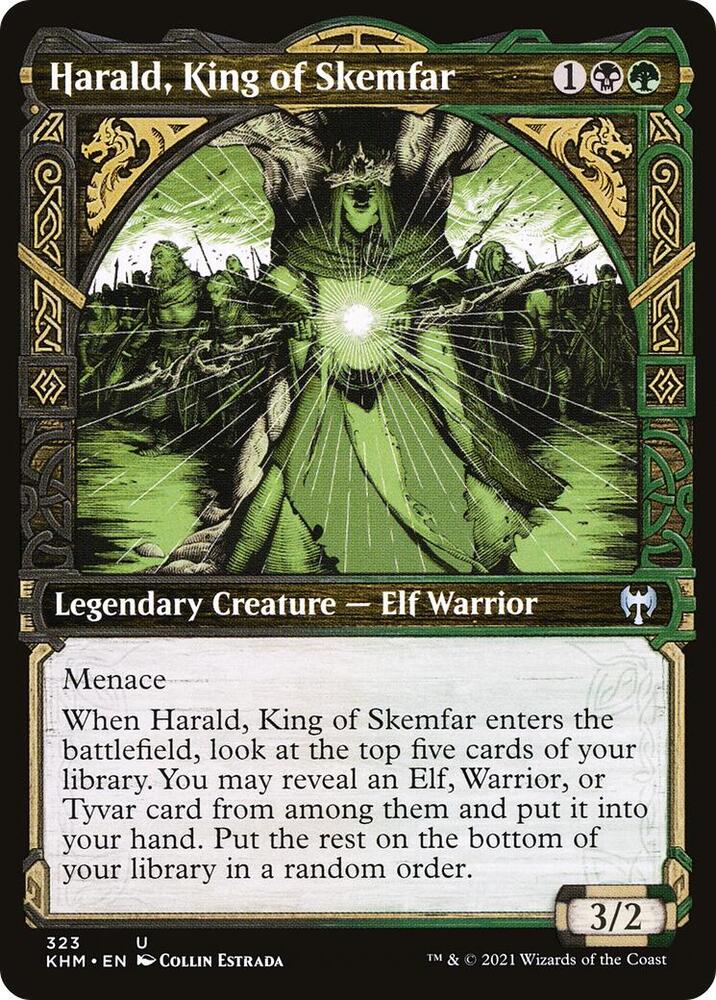 Harald, King of Skemfar (Showcase) [Kaldheim] 323