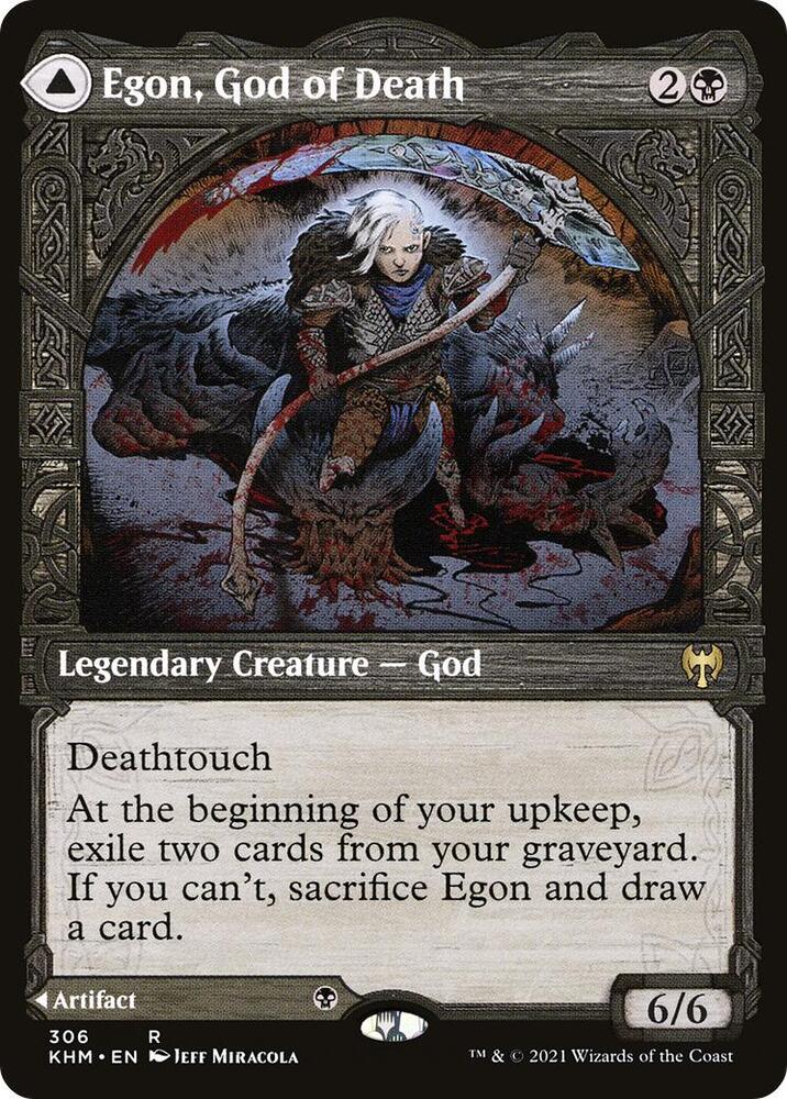 Egon, God of Death (Showcase) [Kaldheim] 306