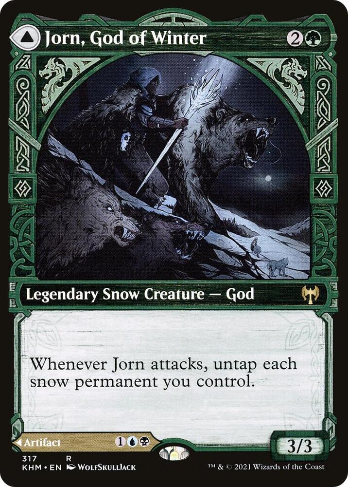 Jorn, God of Winter (Showcase) [Kaldheim] 317