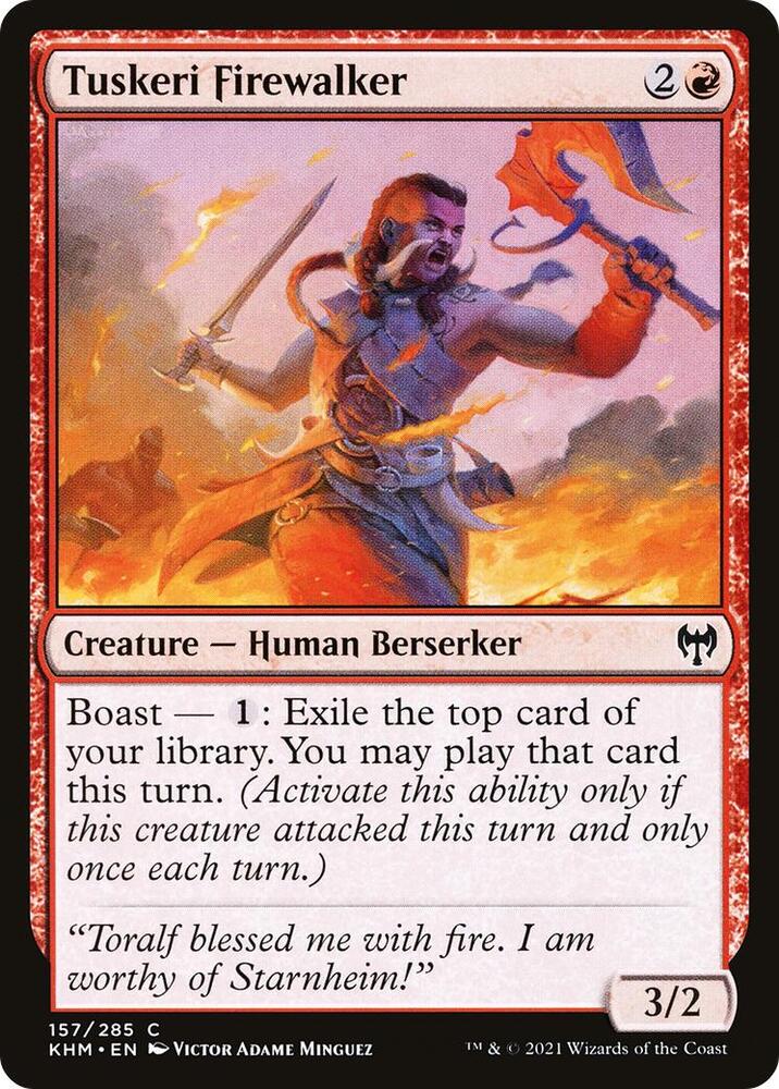 Tuskeri Firewalker [Kaldheim] 157