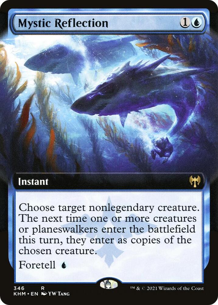 Mystic Reflection (Extended Art) [Kaldheim] 346