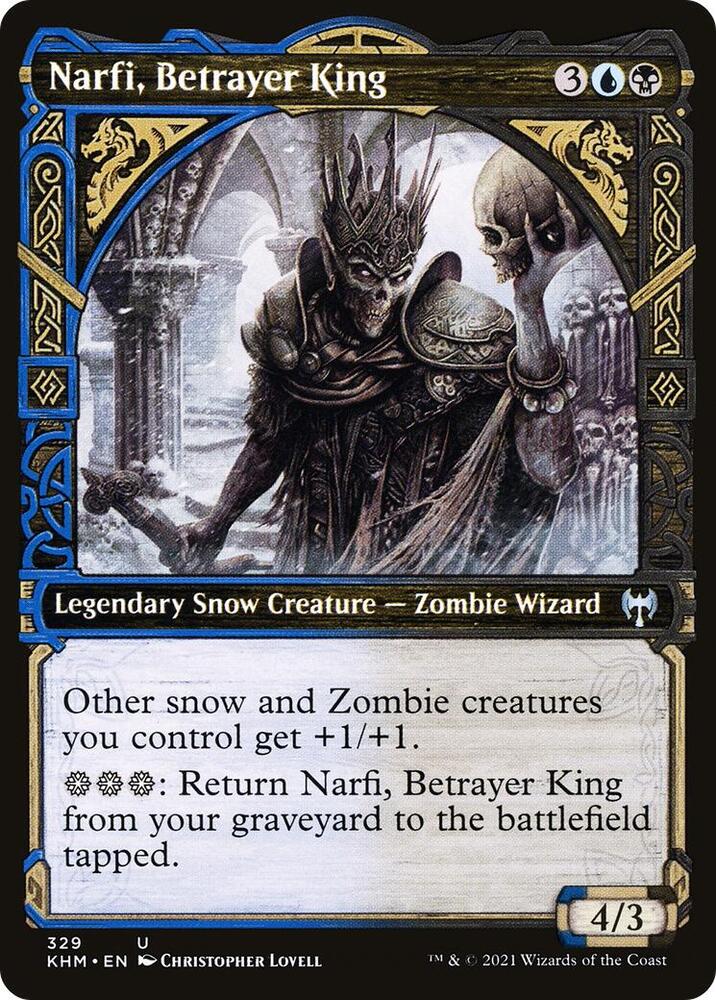 Narfi, Betrayer King (Showcase) [Kaldheim] 329