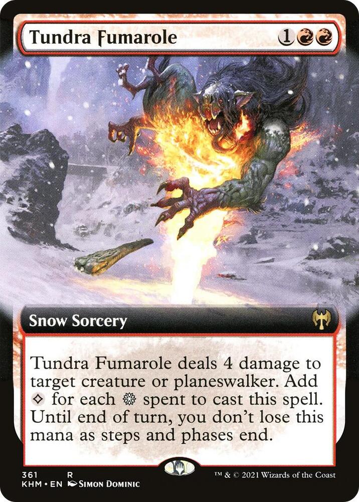 Tundra Fumarole (Extended Art) [Kaldheim] 361