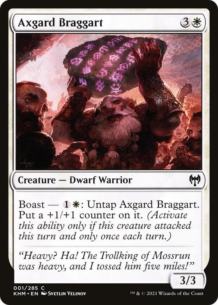 Axgard Braggart [Kaldheim] 1