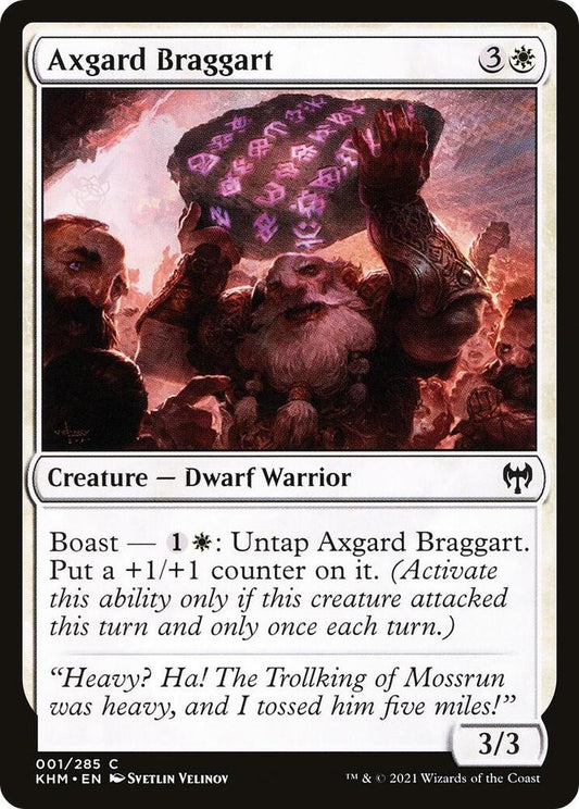 Axgard Braggart [Kaldheim] 1